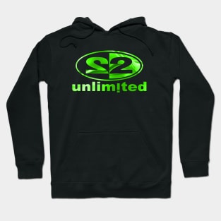 2 UNLIMITED - green gold collector edition dance music 90s Hoodie